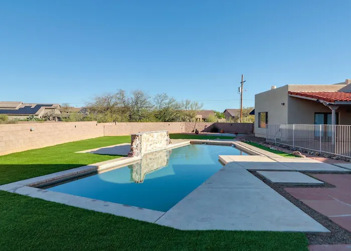 Pool & Views! Luxury Sonoran Desert Oasis Retreat Tucson